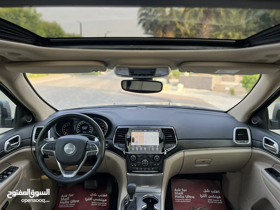 جيب جراند شيروكي V6 موديل 2021 خليجي وكالة عمان