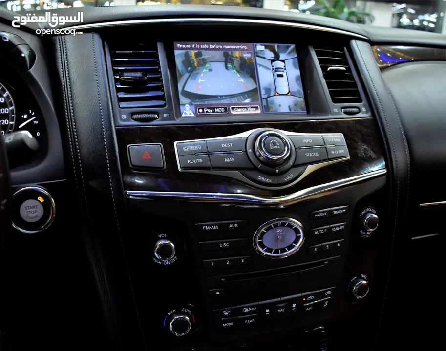 Infiniti QX80 ( 2015 Model ) in White Color GCC Specs