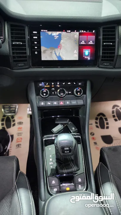 سكودا كودياك 2020 Skoda kodiaq spotr line full فتحة سقف بانوراما