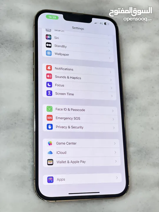 iPhone 13 pro max ايفون 13 برو ماكس بطارية أصلية 83 %