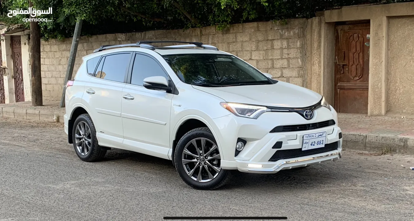 وصل الجديد تبارك الرحمن راف 2018 هايبرد  خمس كاميرات لمتد RAV4 limited