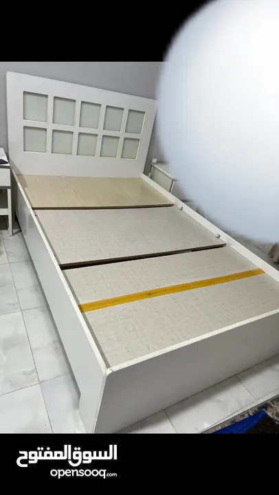 سرير نفر ونص خشب نظيف - Opensooq
