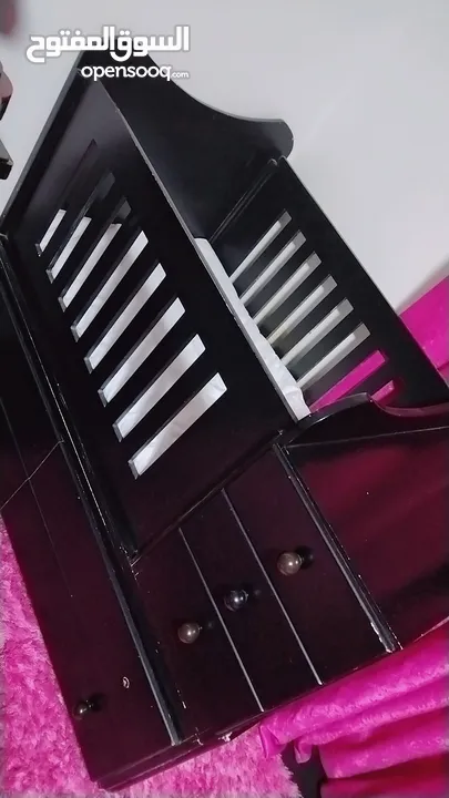 تخت اطفال بنيم ل عمر ال 4 سنوات  كوت بيبي