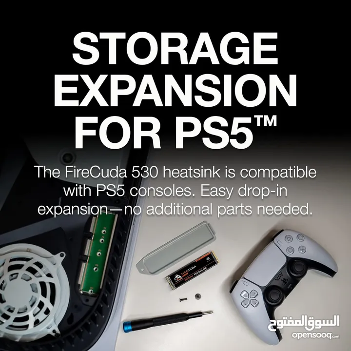Seagate FireCuda 530 2TB with Heatsink -NEW -MEAGByt