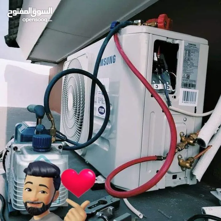صيانة مكيفات فك تركيب تعبئة غاز بأقل الاسعار