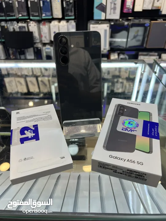 جديد اكتيف يوم فقط Galaxy A56 12GB-256GB لدى سبيد ستور
