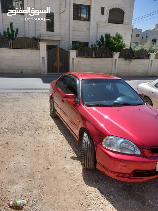 هوندا سيفك موديل 1998 للبيع فقط  متور 1500cc اقتصاد