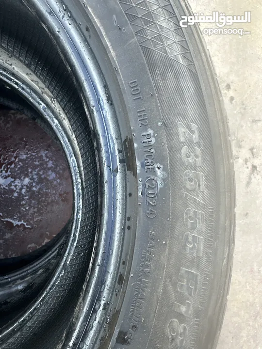 اطارات كوري الاصلي مستعمل