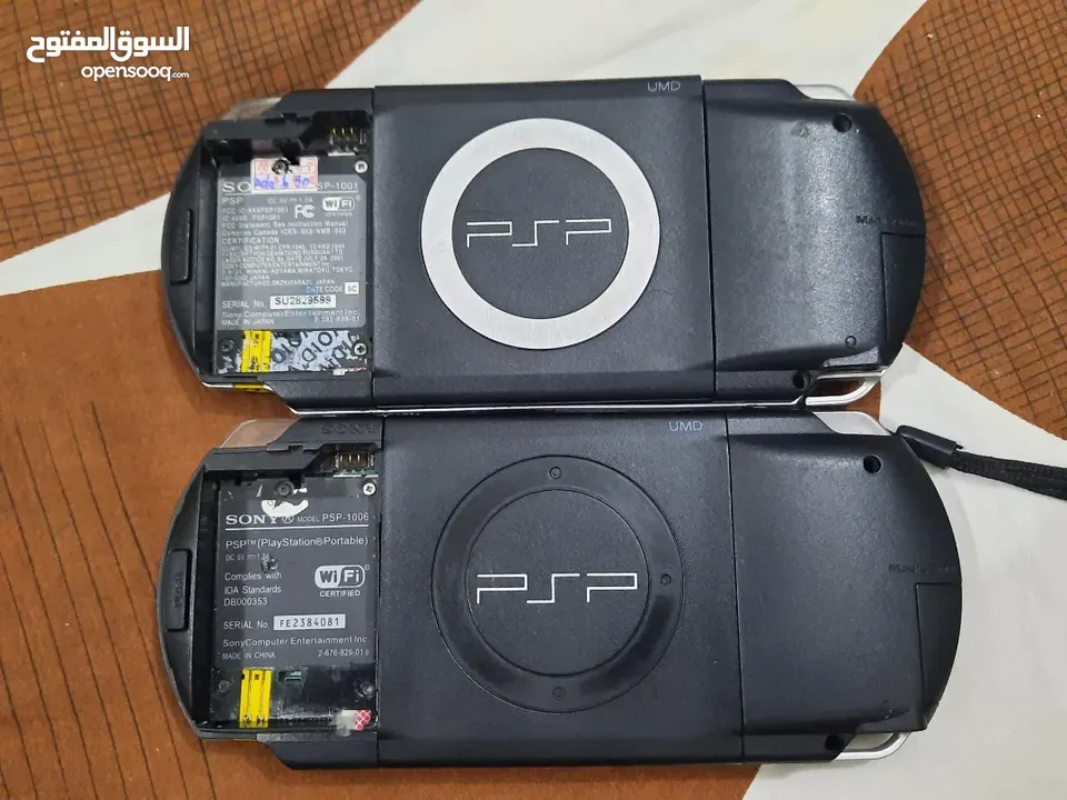 للبيع جهازين PSP بحاجه الى صيانه فقط