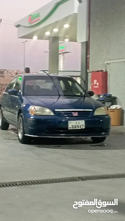 هوندا سيفيك 2001 لون كحلي للبيع