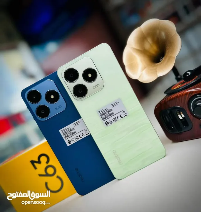 جهاز جديد بالكرتونة Relmi C63 رام 12 جيجا 128 مكفول سنة ونص متوفر توصيل