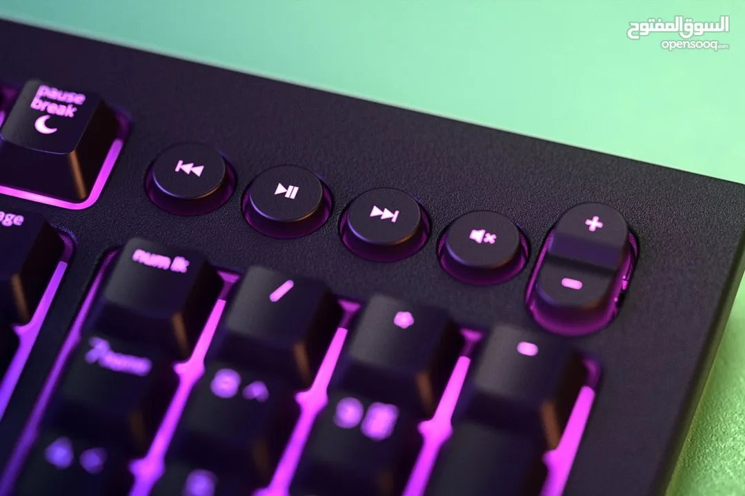 keyboard Razer كيبورد  استمتع بأعلى أداء وأفضل سلاسة بالألعاب والكتابة