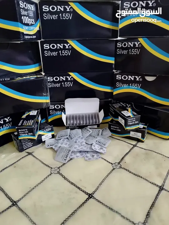 بطاريات الأصليه    Sony (337)   in jaban  يوجد سماعات 2025 الامريكيه الاصليه مع بكتاتهم 120