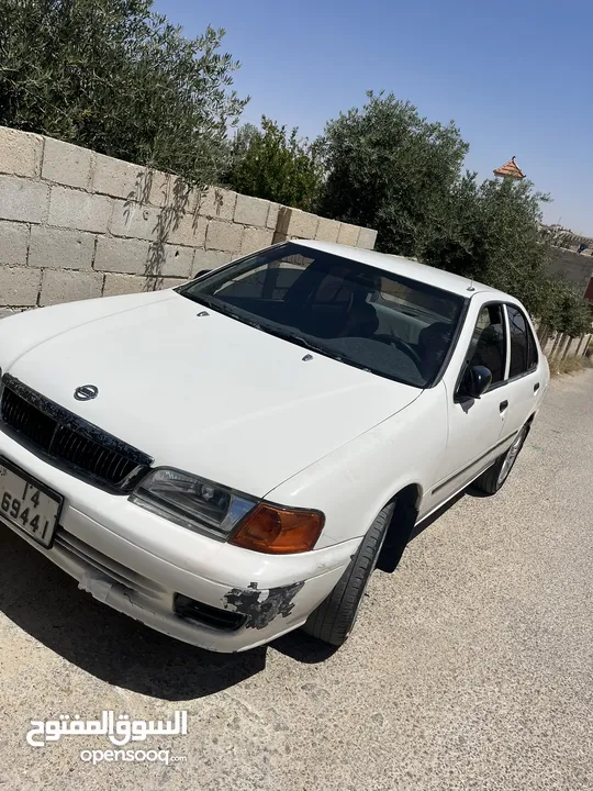 نيسان صني 1999 وارد ياباني ماتور 1500 قطارة بنزين ...... قابل للتفاوض والشرا ما بقصر معه ...