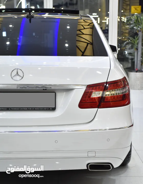 Mercedes Benz E300 ( 2013 Model ) in White Color GCC Specs