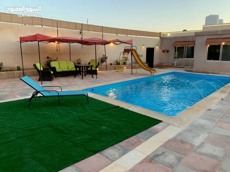 شاليه مميز لإيجار في منطقة جرش بسعر مناسب