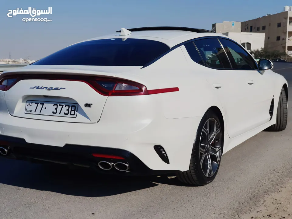 كيا ستينجر KIA STINGER GT 2018 لعشاق التميز والفخامة  للبيع بالاقساط من المالك بدفعة أولى 15000