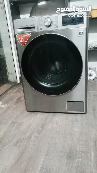 غسالة ماركة LG 10كيلو 2024