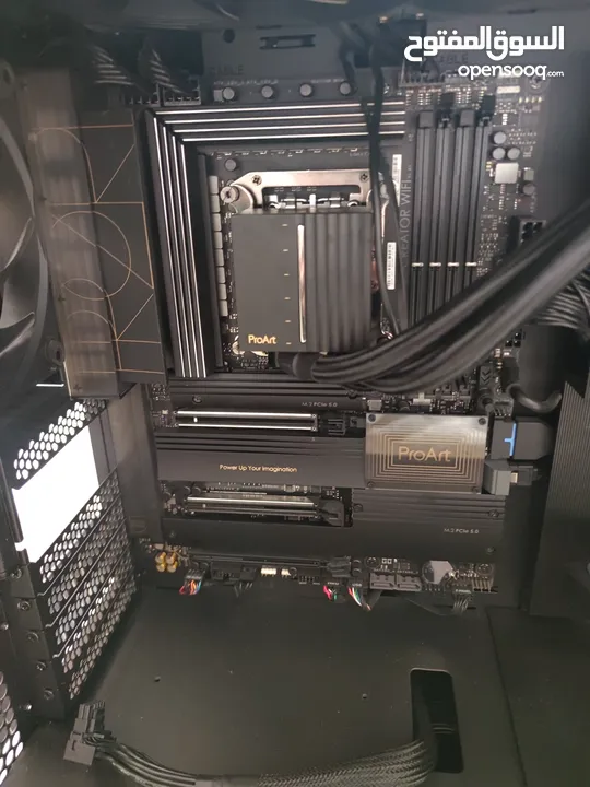 مذربورد x670 asus proart + 9800X3D