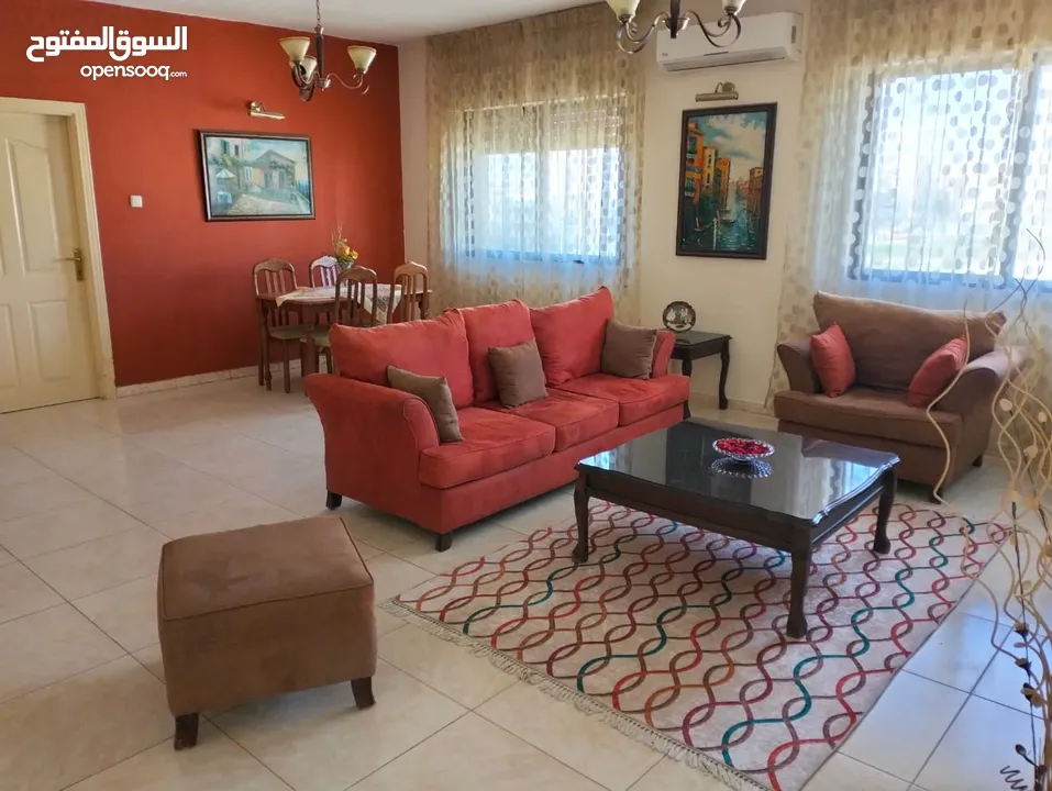 Fully furnished for rent سيلا _ شقة مفروشة للايجار في عمان - منطقة خلدا منطقة