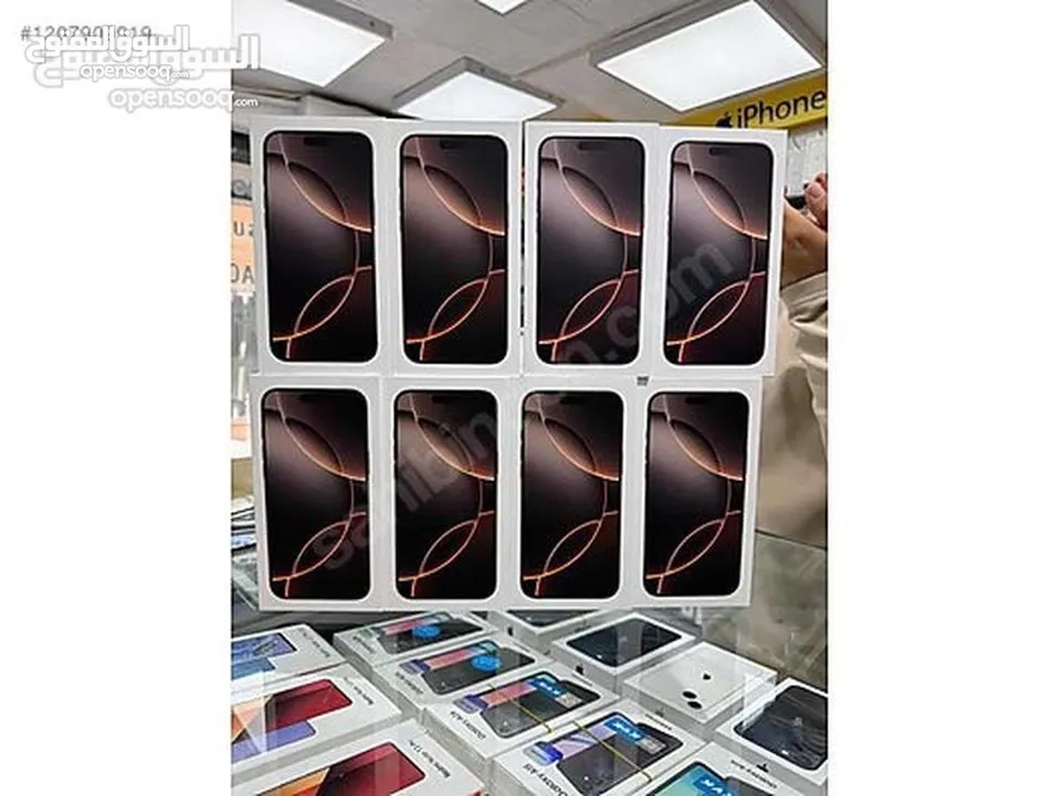 Iphone 16 Pro Max // ايفون 16 برو ماكس جديد كفالة الشرق الاوسط جميع الالوان  افضل سعر