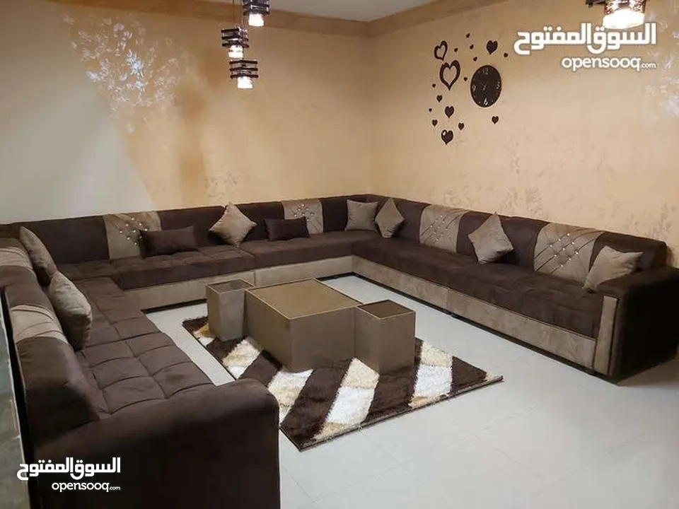 أقوا العروض جلسات خليجية أحدث الموديلات 17 مقعد مع طقم طربيزاط + مراكي + مخدات