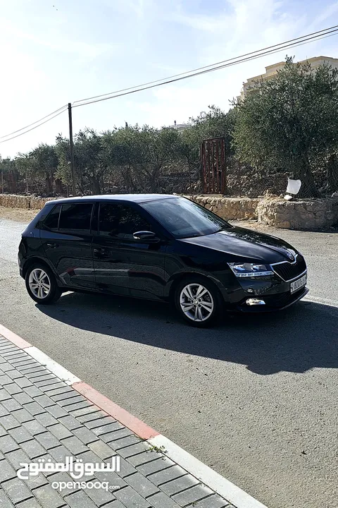 سكودا فابيا 2022 اوتماتيك بنزين سحب شركة فحص نخب