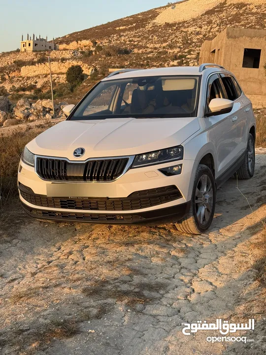 جيب سكودا كاروك ترخيص 2020   ديزل 1600 للبيع بحاله ممتازه فل فل اضافات ما عدا فتحه