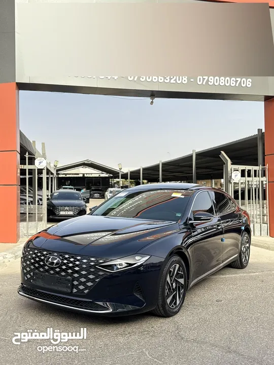 هونداي جرانديور ( ازيرا ) 2021 هايبرد فل اضافات اعلى صنف بريميوم بلس برستيج وارد كوريا فحص كامل