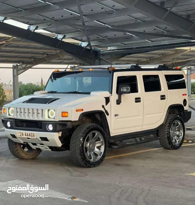 سيارة Hummer لإيجار الاعراس شامل السائق والزينة