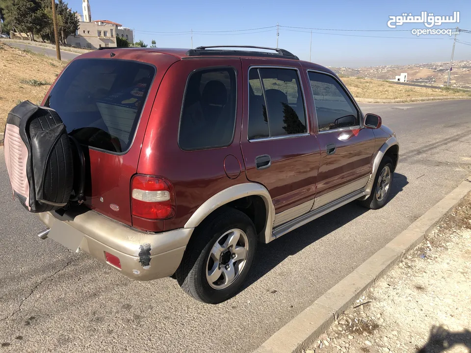 كيا سبورتاج موديل 2000 بحالة جيدة جدا