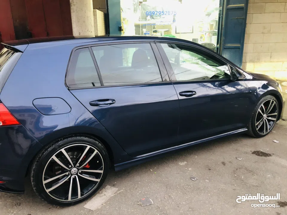 جولف ترخيص 2015 نظيفة لون مميز مع تامين طويل