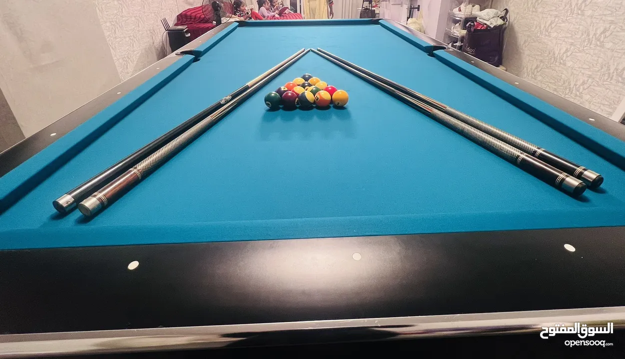 9ft Knight shot commercial billiards table