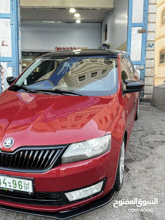 سكودا رابد 2014 ديزل 1600 تيربو