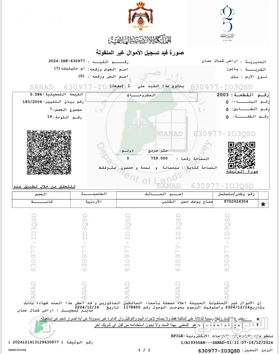 ارض سكنيه تصلح لبناء فيلا او بناء عماره سكنيه