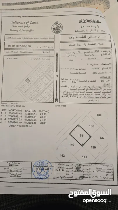 للبيع أراضي في مخطط جديد سكني و تجاري في غيل الشبول الجديدة