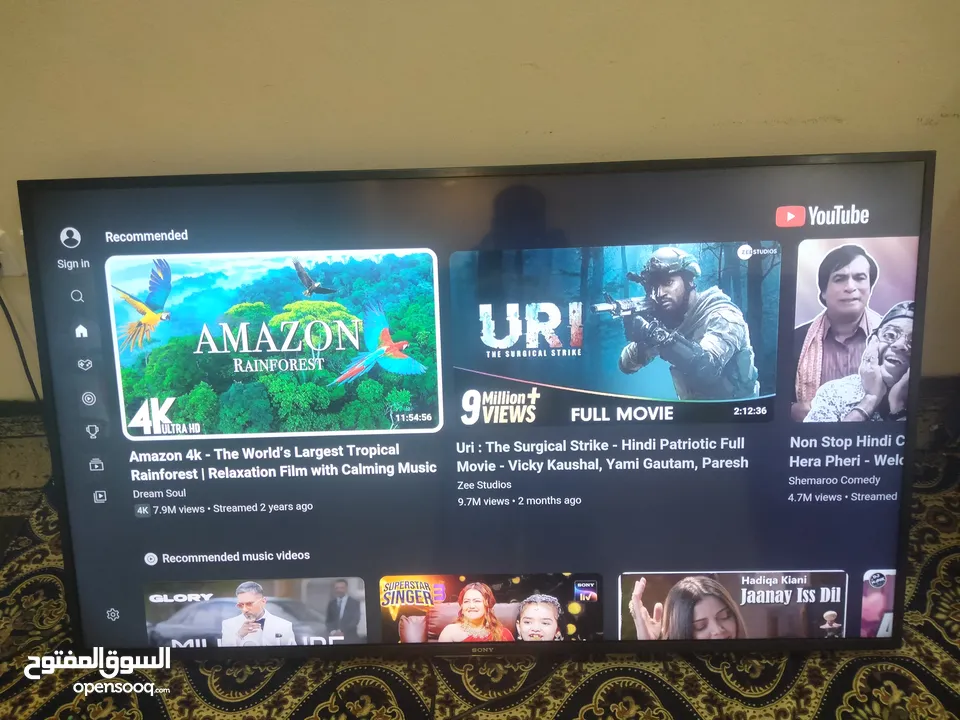 SONY SMART ANDROID 4K UHD 55 INCH