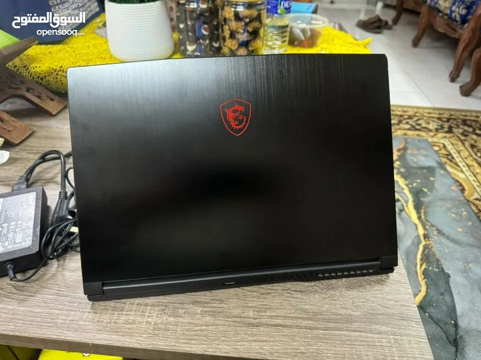 لابتوب گيمنگ msi كور i5 جيل عاشر كارت شاشة GTX 1650 رام 16 هارد 512