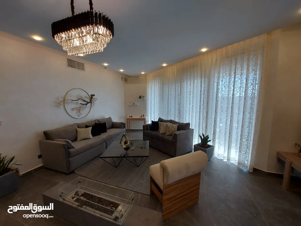 شقة فاخرة مفروشة للايجار 2 نوم في العبدلي ابراج داماك