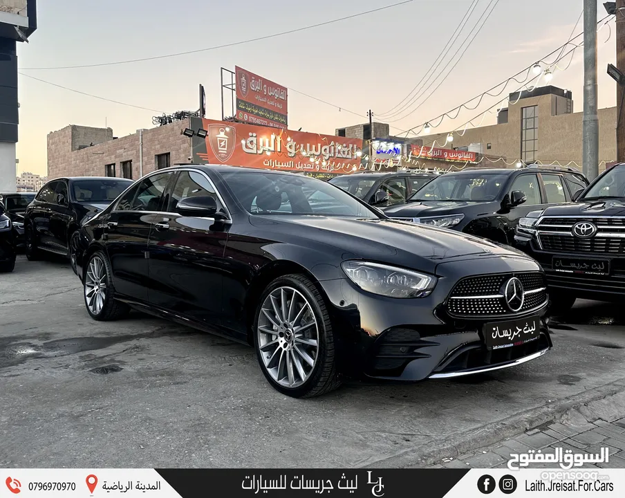 مرسيدس اي كلاس هايبرد 2021 Mercedes E350 4MATIC Mild Hybrid AMG Kit