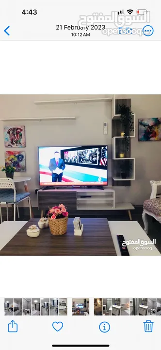 من المالك مباشره شقه مفروشه غرفه نوم واحده سوبر ديلوكس furnished one bedroom for rent