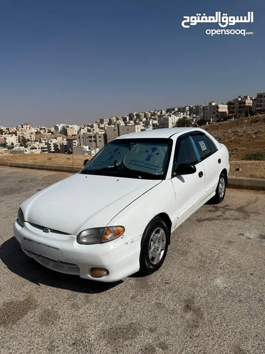 هونداي أكسنت 1998 للبيع كاش فقط  فحص 4 جيد بحالة الوكالة