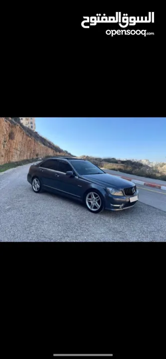 Mercedes c200 Amg بويه شركة فلللللللللللل مع بانوراما بحاله الوكاله