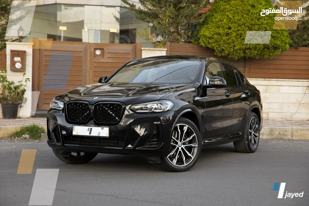 BMW X4 M package 2022  وارد الوكاله عداد 55000 كم للبيع أو بدل بسياره