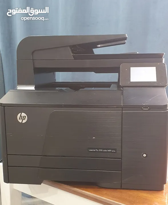 HP LaserJet 200 color MFP M276n with Free toners- Remaining prints approx. 1200 pages