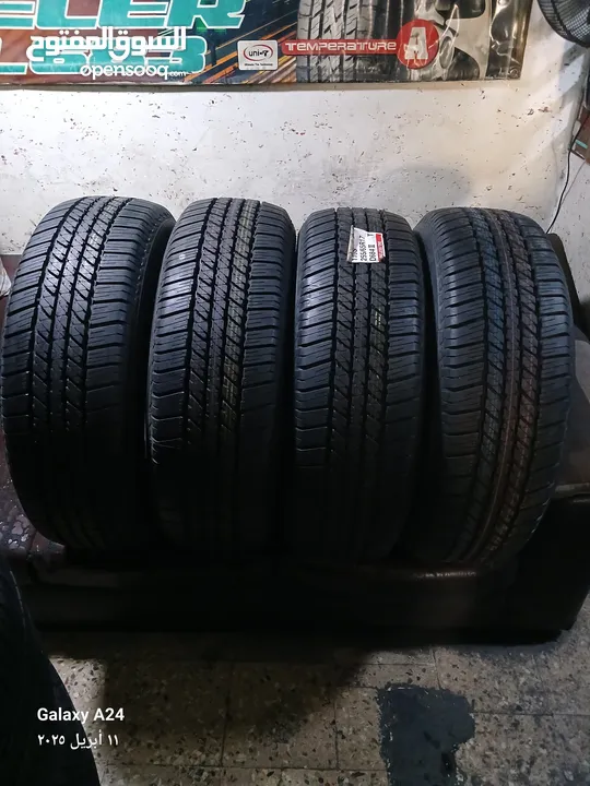 القياس 17 65 255 برجيستون زيرو ياباني اورجنال من اعلا المواصفات بالاطارات العالميه دبل قومه دبل ستيل