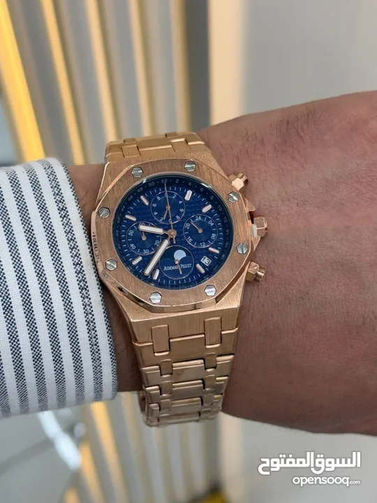 Audemars Piguet  أوديمار بيغيه ساعة فاخرة تجمع بين الحرفية السويسرية والتصميم الأنيق