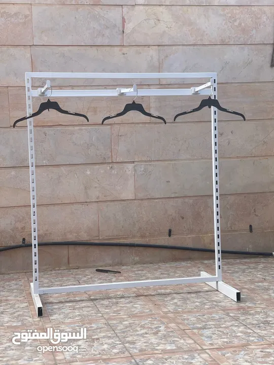 ستاندات ملابس حديد جديد  ستاندات عرض ملابس
