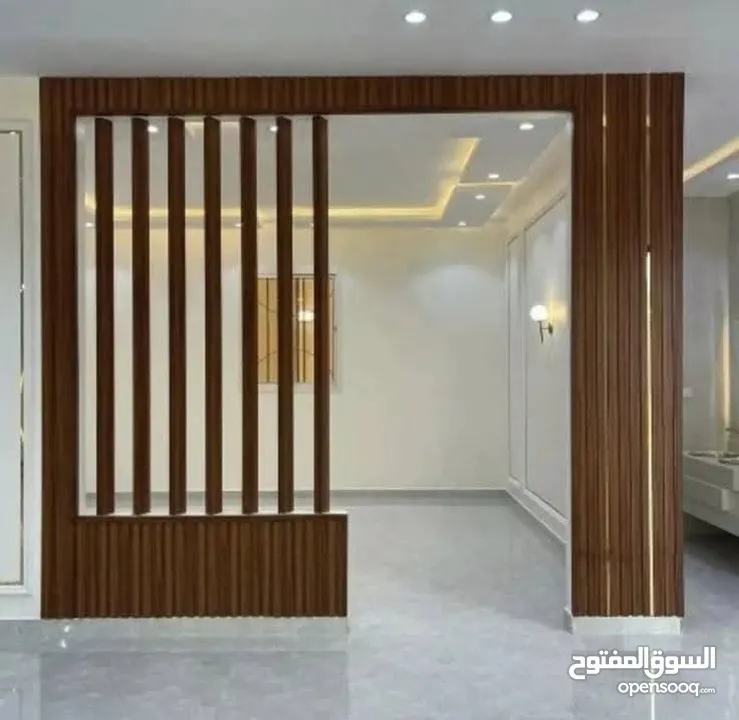 ابواب خشبيه داخليه و خارجيه بتصاميم حديثه وفاخره وعصريه جميع الانواع دهان  او تلبيس pvc  وقشره بلوط