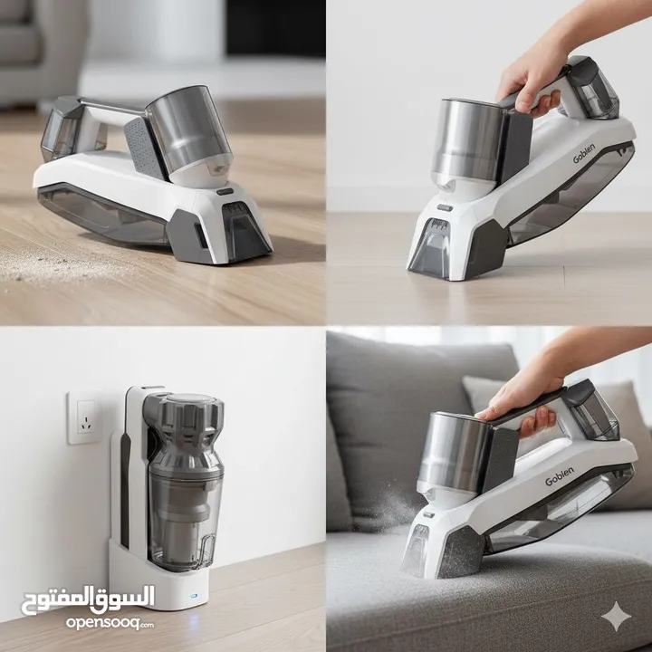مكنسة السجاد والكنب اللاسلكية GOPLEN – أداء قوي بتصميم عصري!   ودّع فوضى الأسلاك ومتاعب التنظيف